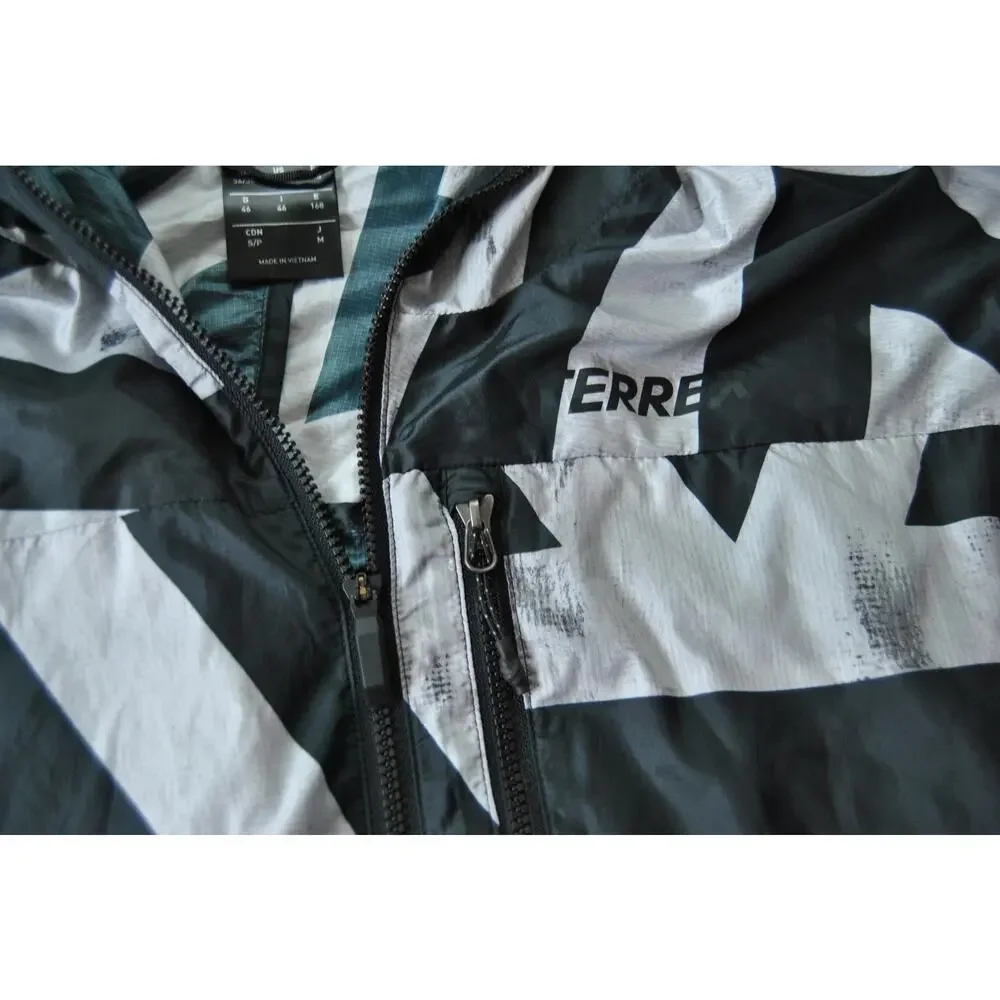 Adidas Terrex Xperior Light Windweave Lightweight Full Zip Up Jacket Small